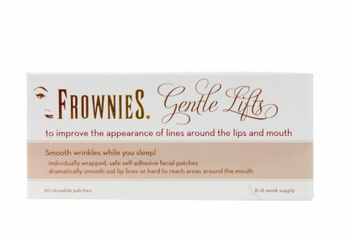 Frownies Gentle Lifts Wrinkle Treatment for Lip Lines Perspective: front