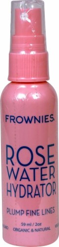 Frownies Rose Water Hydrator Perspective: front