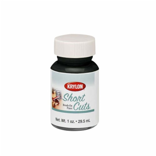 Krylon® Short Cuts® Brush-On Paint - Gloss Black Perspective: front