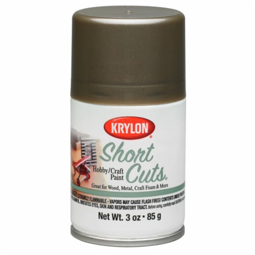 Krylon® Short Cuts® Antique Bronze Spray Paint & Finish, 3 - Baker's