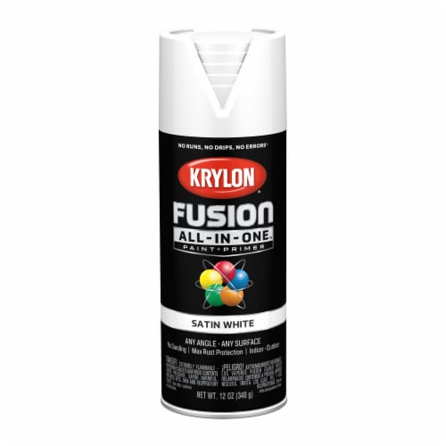 Krylon Spray Paint - White Perspective: front