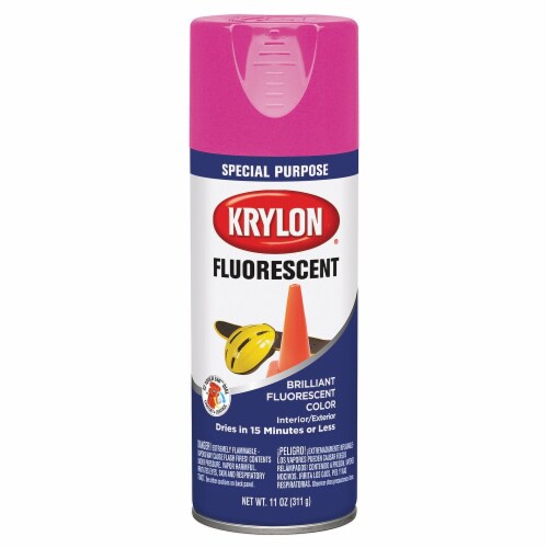 Krylon Neon Spray Paint - Neon Pink, 12 oz