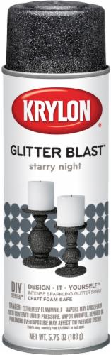 Krylon® Glitter Blast™ Glitter Spray Paint - Starry Night Perspective: front