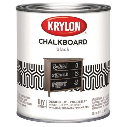 Krylon® Special Purpose Chalkboard Paint - Black Perspective: front