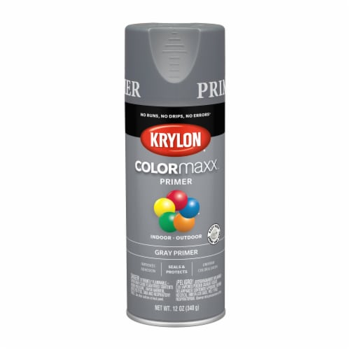 Krylon® ColorMaxx Indoor/Outdoor Primer - Gray Perspective: front