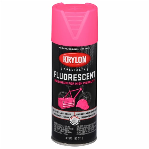 Krylon® Fluorescent Spray Paint - Cerise Perspective: front