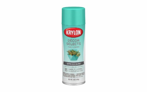 Krylon Décor Selects 6oz Satin Sea Glass Perspective: front