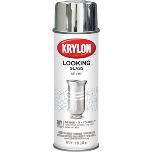 Krylon® Looking Glass® Spray Paint - Silver Perspective: front