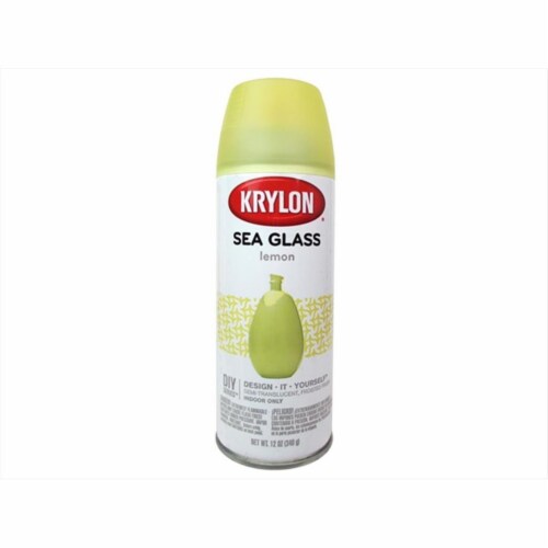 Diversified Brands KRY9054 Krylon Sea Glass - Lemon- 12 Oz. Perspective: front