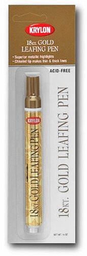 Krylon® Gold Leafing Pen Perspective: front
