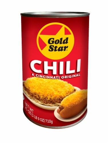 Gold Star Chili Canned Cincinnati Chili, 25 oz - Fry’s Food Stores