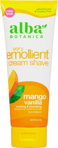 Alba Botanica® Very Emollient Mango Vanilla Shave Cream Perspective: front