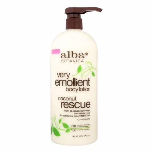 Alba Botanica® Very Emollient Coconut Rescue Body Lotion Perspective: front