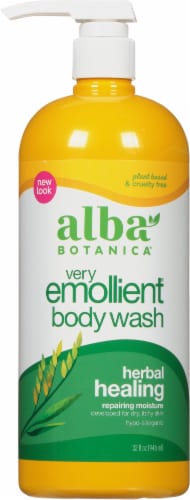 Alba Botanica® Very Emollient Herbal Healing Body Wash Perspective: front