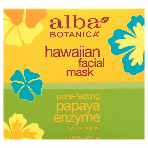 Alba Botanica Hawaiian Papaya Enzyme Facial Mask Perspective: front