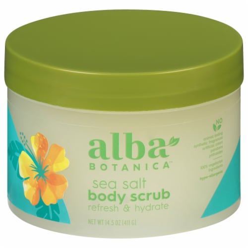 Alba Botanica™ Sea Salt Body Scrub Perspective: front