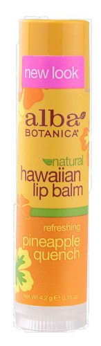 Alba® Pineapple Quench Lip Balm Perspective: front