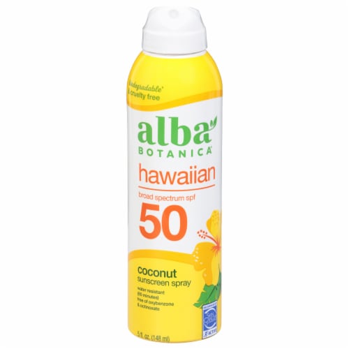 Alba Botanica® Hawaiian Coconut Clear Spray Sunscreen SPF 50