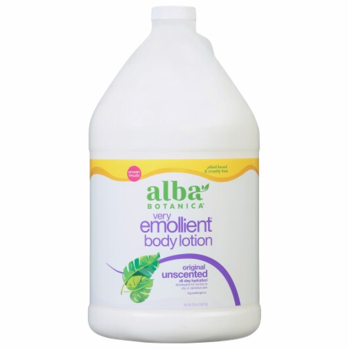 Alba Botanica Original Unscented Very Emollient Body Lotion Perspective: front
