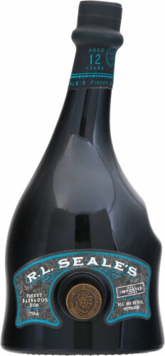 R.L. Seale 12 Year Aged Rum Perspective: front