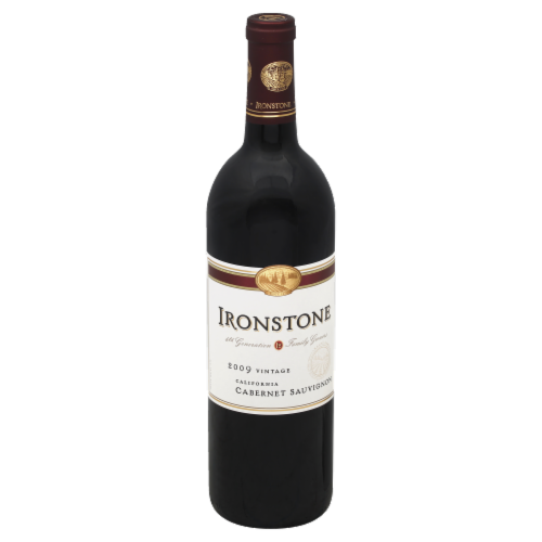Ironstone Cabernet Sauvignon Perspective: front