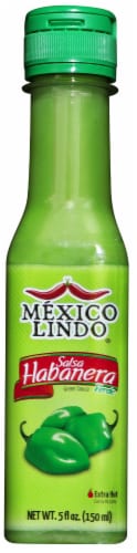Mexico Lindo® Habanera Verde Salsa Perspective: front