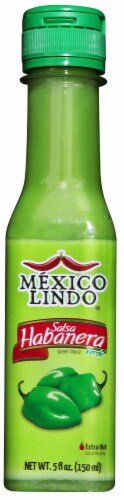 Mexico Lindo® Habanera Verde Salsa Perspective: front