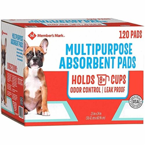 Pet Training Pads 23 x 24 2 pack Total 240 Count 1 Kroger
