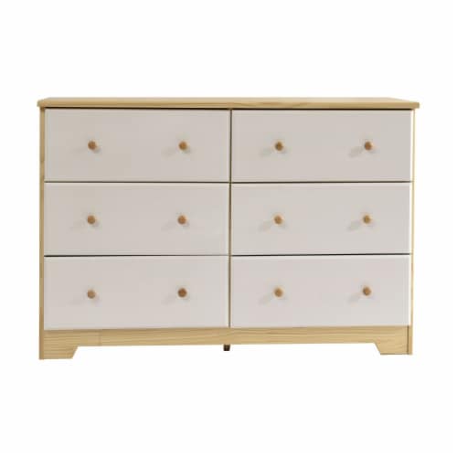 White double dresser solid wood deals
