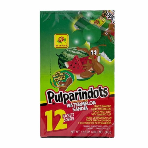 De La Rosa Pulparindots Watermelon Balls- 12 ct Perspective: front