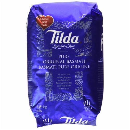 Tilda Pure Basmati Rice Perspective: front