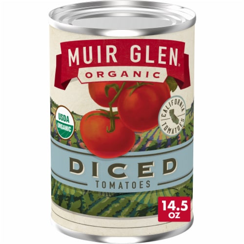 Muir Glen™ Organic Diced Tomatoes Perspective: front