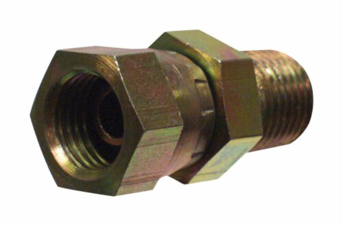 x 3/8 in Apache  Steel  T-Hydraulic Adapter  3/8 in 1 Dia Dia 