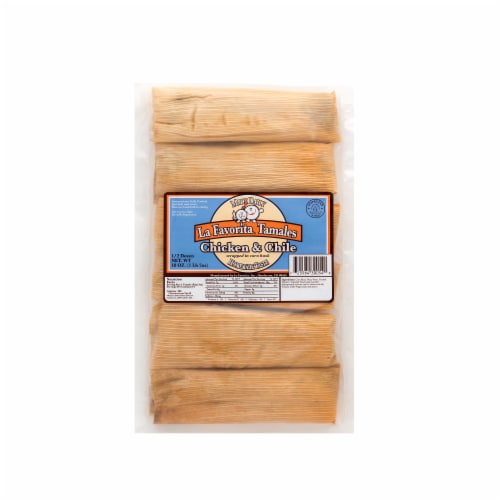 La Favorita Chicken & Chili Tamales Perspective: front