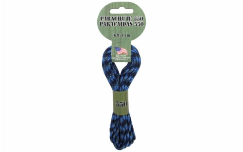 Pepperell Braiding Parachute Cord - Navy, 16 ft - Foods Co.