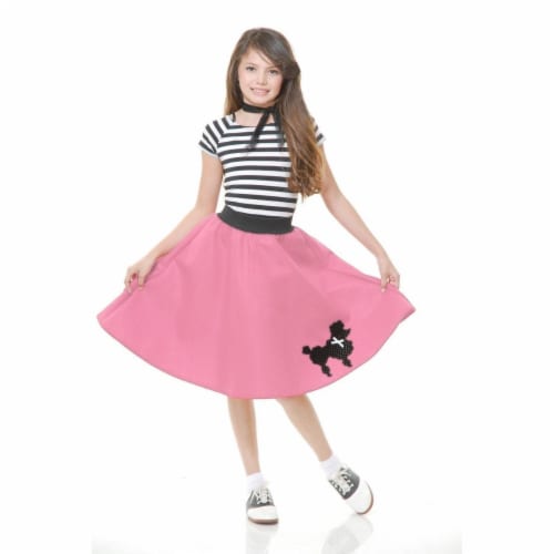 Charades Poodle Skirt Child Costume Small Costume small
