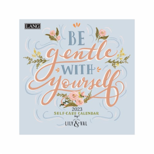 Lang 2023 Be Gentle With Yourself by Lily & Val Mini Calendar, 1 ct