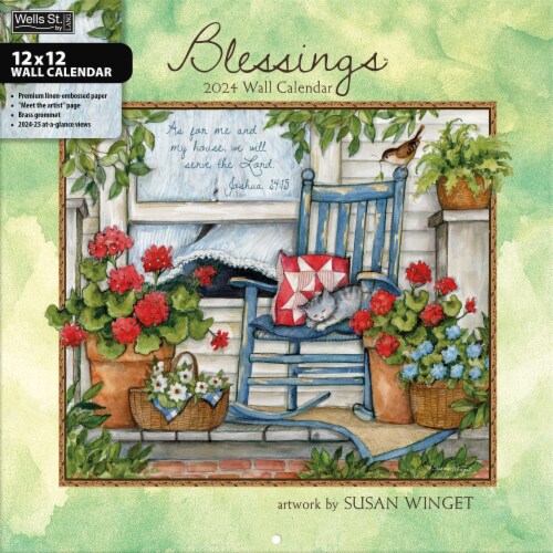 Lang 2025 Blessings Wall Calendar, 1 ct Kroger
