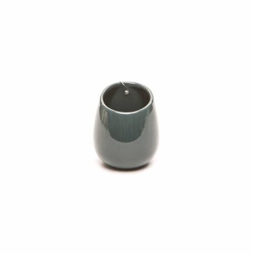 Deroma 5700574B 5.9 In. Teal Wall Pot Perspective: front