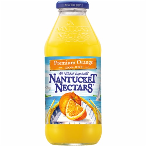 Nantucket Nectars Premium Orange Perspective: front