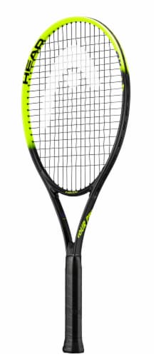 HEAD Tour Pro 2019 S20 Tennis Racket - Black/Green Perspective: front