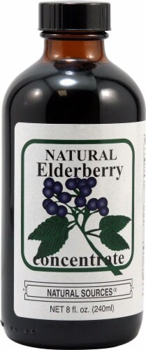 Natural Sources  Elderberry Concentrate Perspective: front