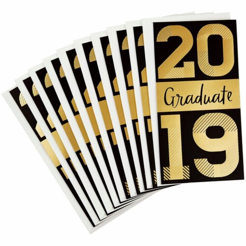 Graduation Cards #47: Hallmark Graduation Money Holder or Gift Card Holder (2019 It's Your Moment) Perspective: front