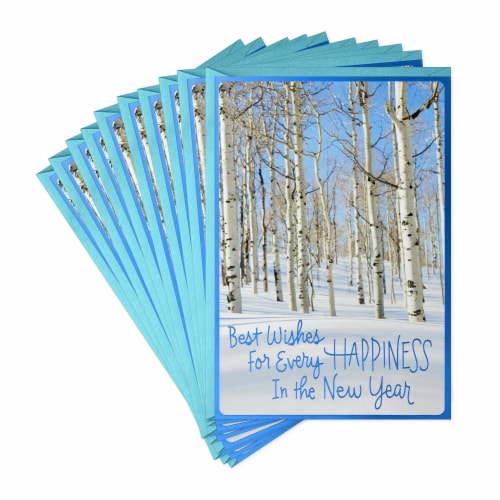 Hallmark  Happy New Year Cards with Envelopes Perspective: front
