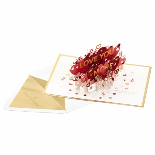 Valentine's Day Card #44: Hallmark Signature Paper Wonder Pop Up Love or  Anniversary Card, 1 ct - Fry's Food Stores