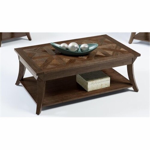Dark wood clearance rectangle coffee table