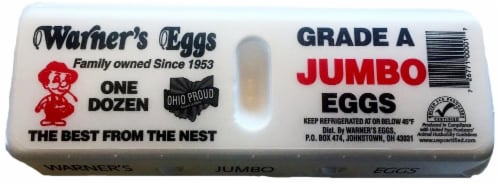Warner's Jumbo Eggs Perspective: front