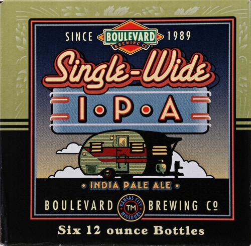 Boulevard Brewing Wheat Company Beer Pop-Up Session IPA Perspective: front