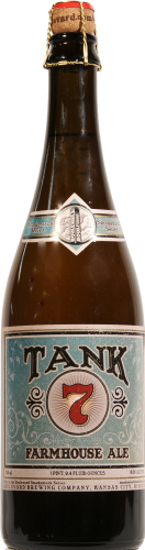 Boulevard Brewing Wheat Company Tank 7 Farmhouse Ale Perspective: front