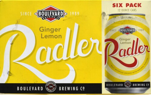 Boulevard Ginger Lemon Radler Perspective: front